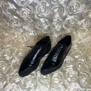Zara Pointed Platform Loafers